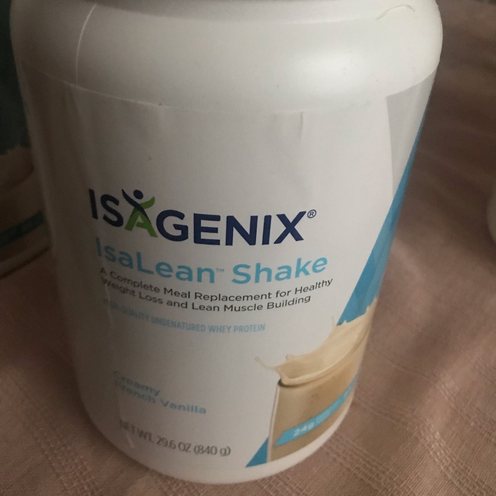 French vanilla isagenix shake - OPENED